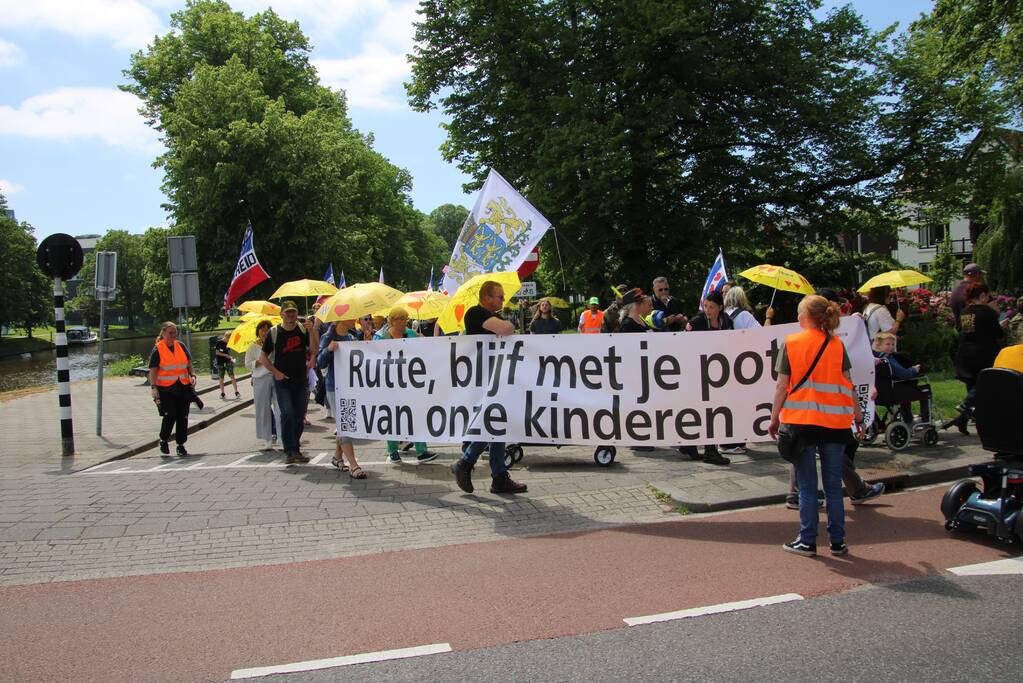 Demonstratie tegen coronamaatregelen