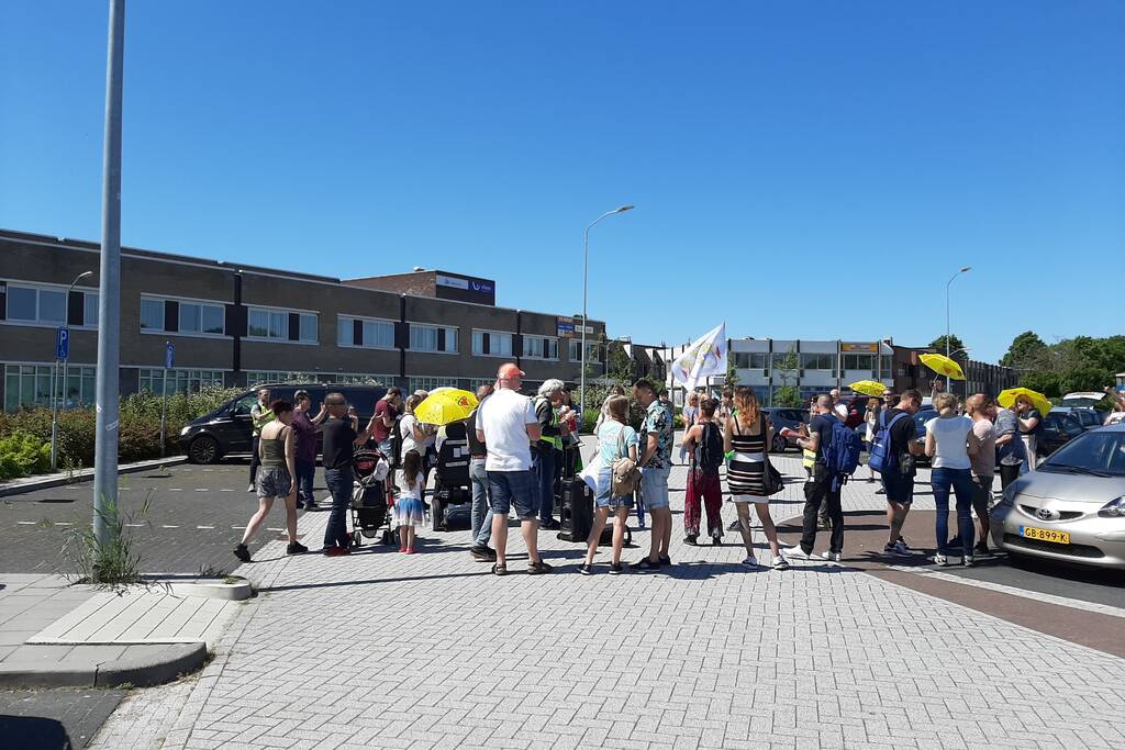 Demonstratie tegen coronaregels en vaccinatie