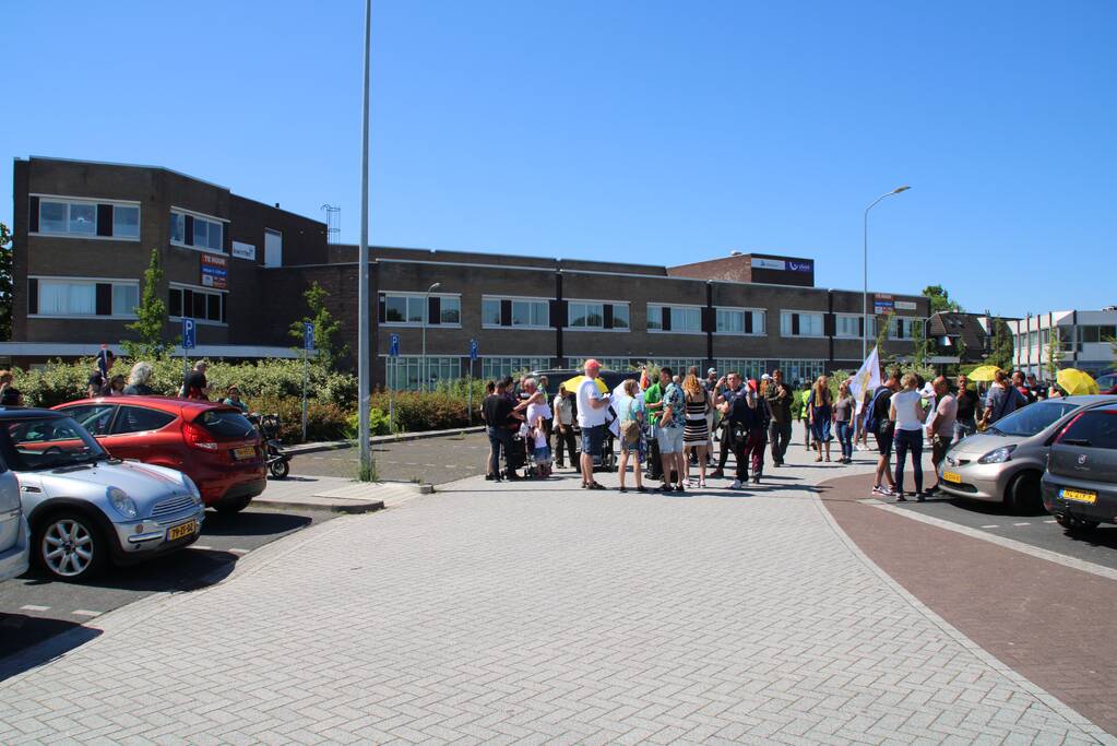 Demonstratie tegen coronaregels en vaccinatie