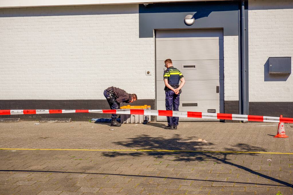 Plofkraak geldautomaat, EOD doet onderzoek naar achtergebleven explosieven