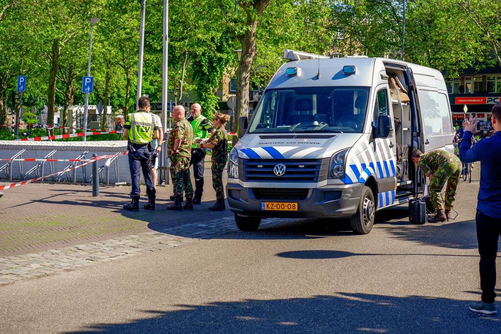 Plofkraak geldautomaat, EOD doet onderzoek naar achtergebleven explosieven