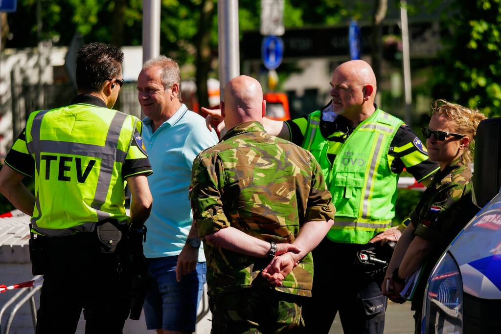 Plofkraak geldautomaat, EOD doet onderzoek naar achtergebleven explosieven