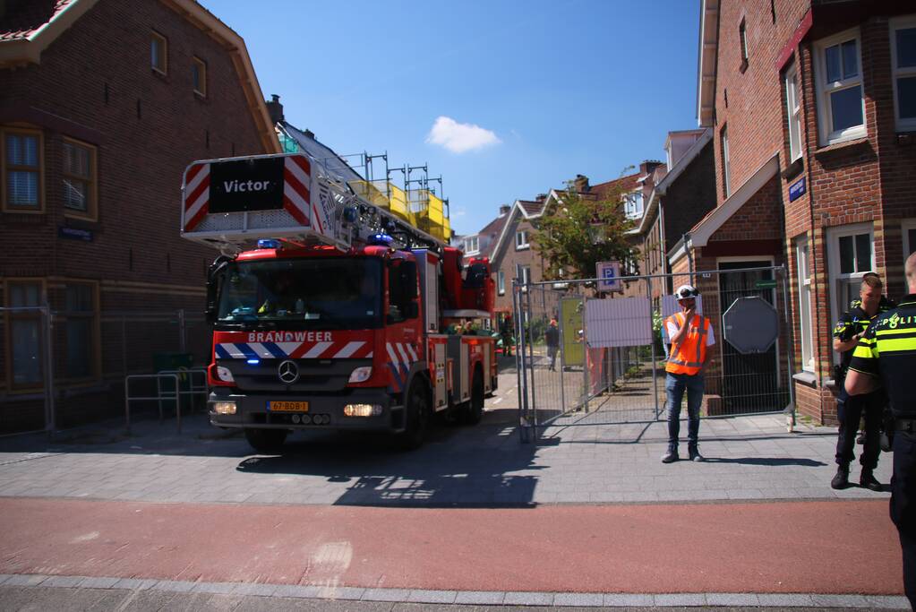 Brand in renovatiewoning