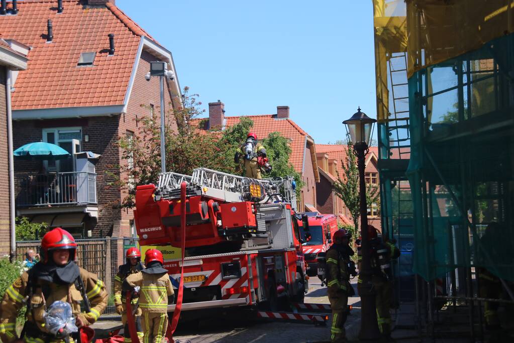 Brand in renovatiewoning