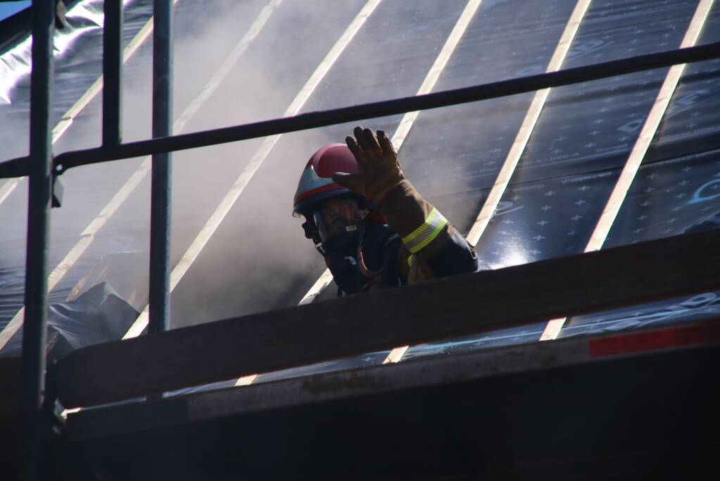 Brand in renovatiewoning