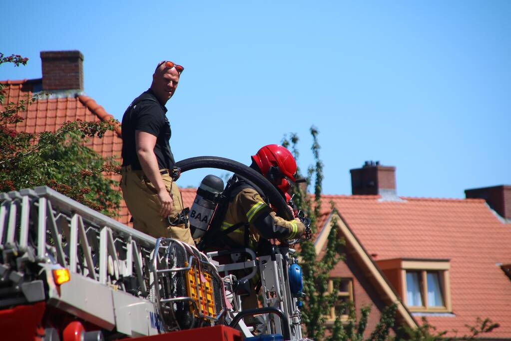 Brand in renovatiewoning