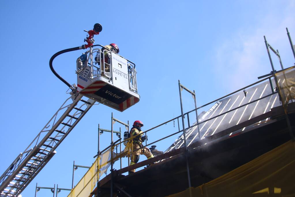 Brand in renovatiewoning