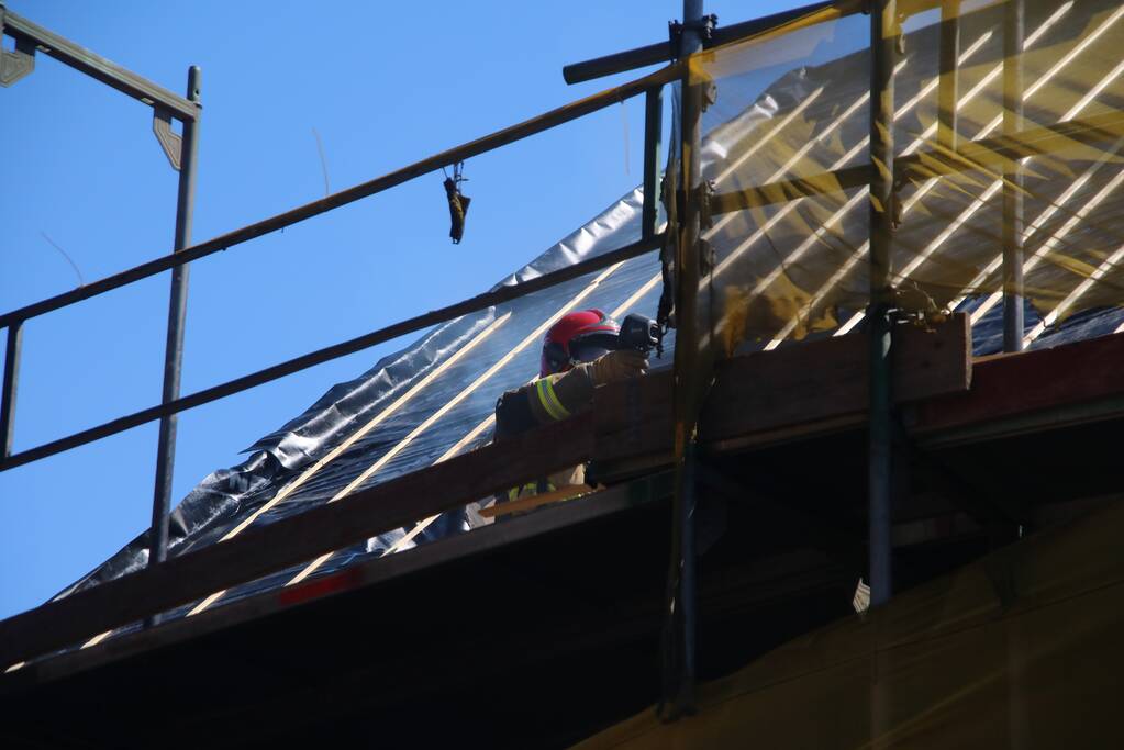 Brand in renovatiewoning