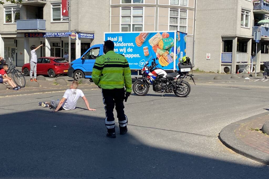 Scooterrijder gewond na eenzijdig ongeval