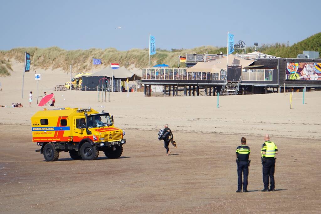 Grote zoekactie naar vermiste kitesurfer