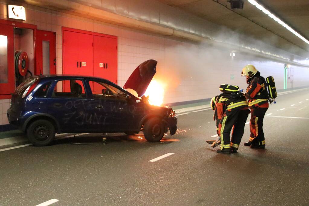 Meerdere disciplines oefenen in stationstunnel