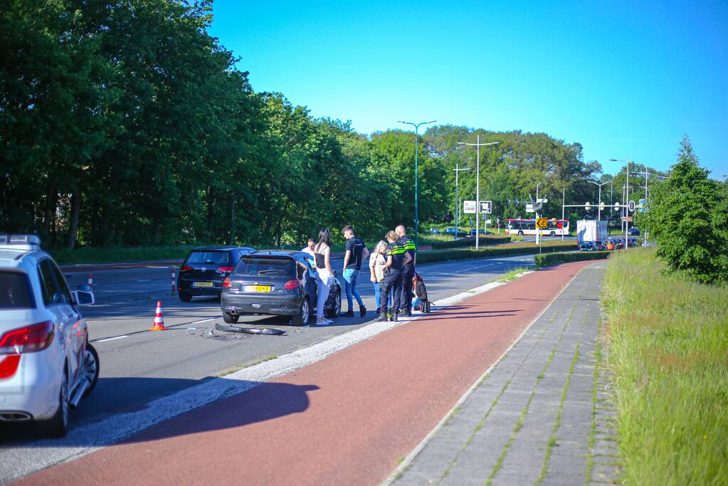 Flinke schade bij kop-staartbotsing