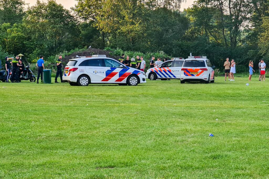 Meerdere aanhoudingen bij vechtpartij
