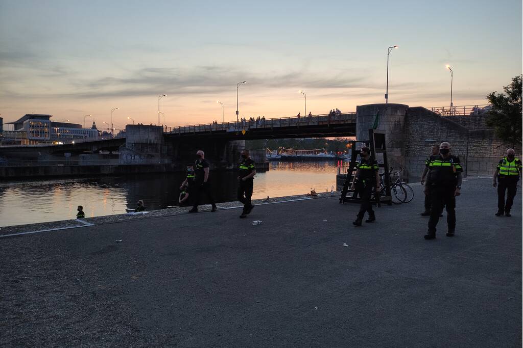 Wederom grote inzet politie na overtreden coronaregels