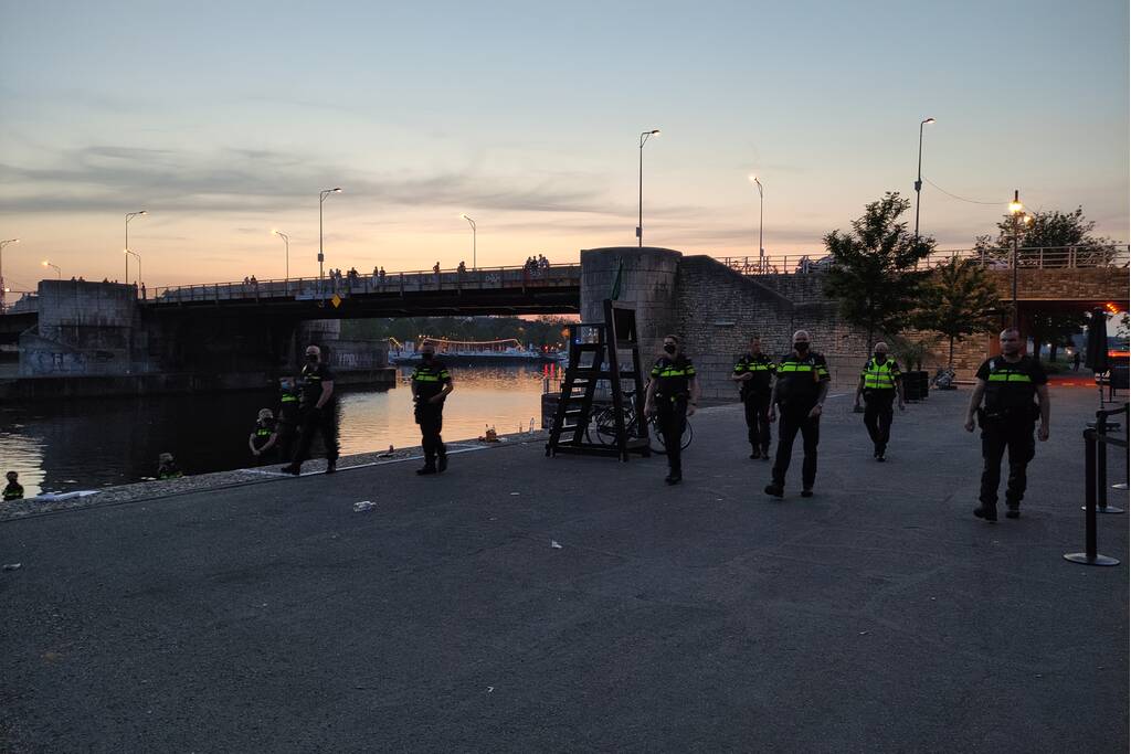 Wederom grote inzet politie na overtreden coronaregels