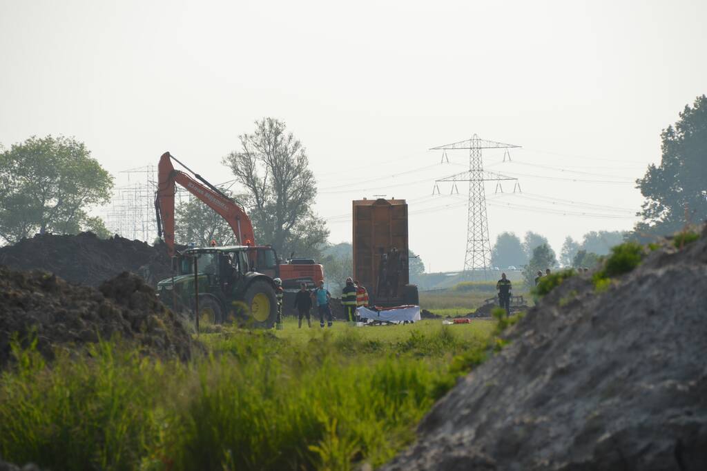 Gewonde bij ongeval met landbouwvoertuig