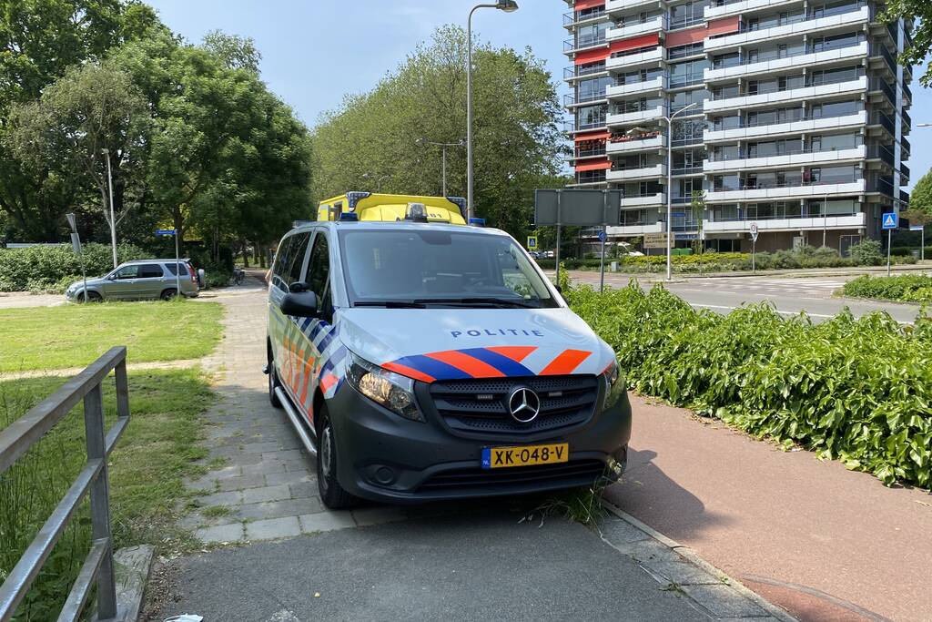 Scooterrijder aangereden door personenauto