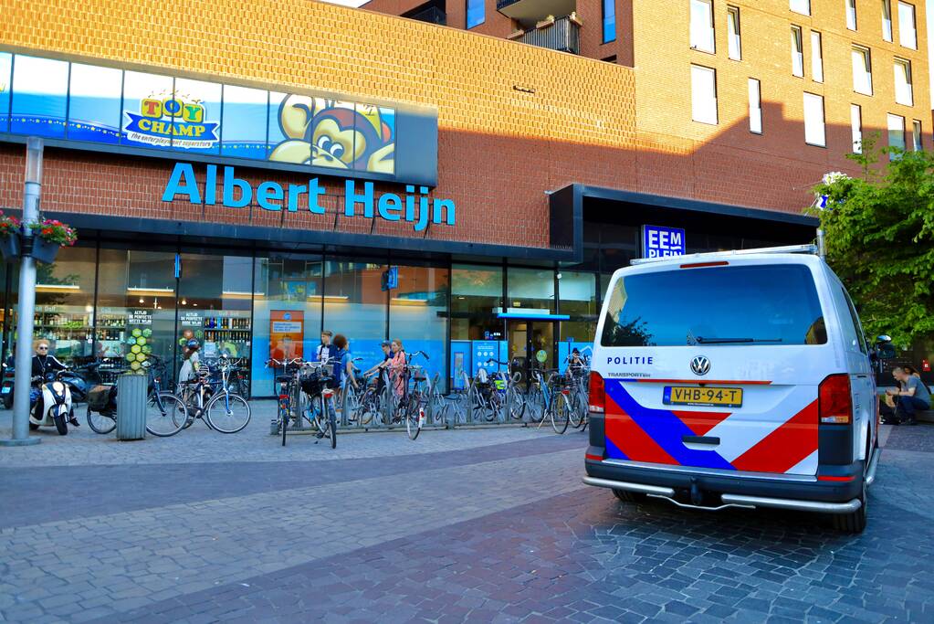 Winkeldief aangehouden in supermarkt
