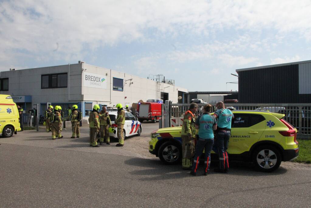 Incident in chemische fabriek Bredox