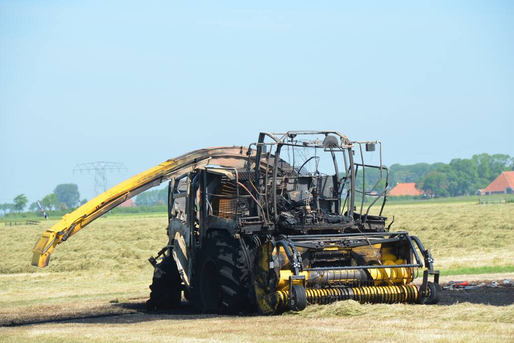 Maishakselaar uitgebrand tijdens werkzaamheden