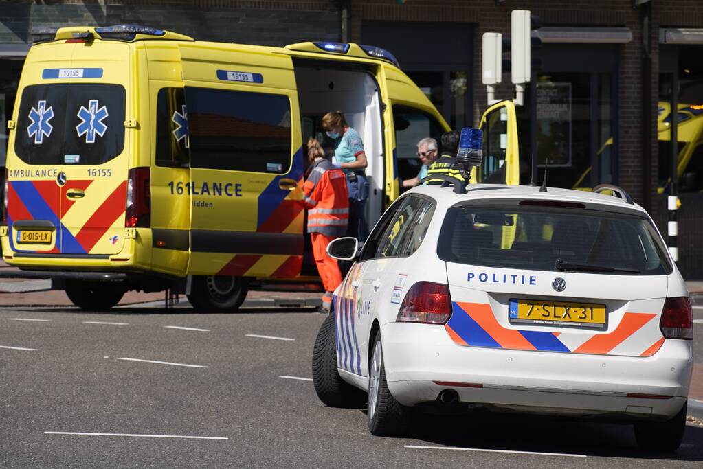 Traumahelikopter landt voor incident