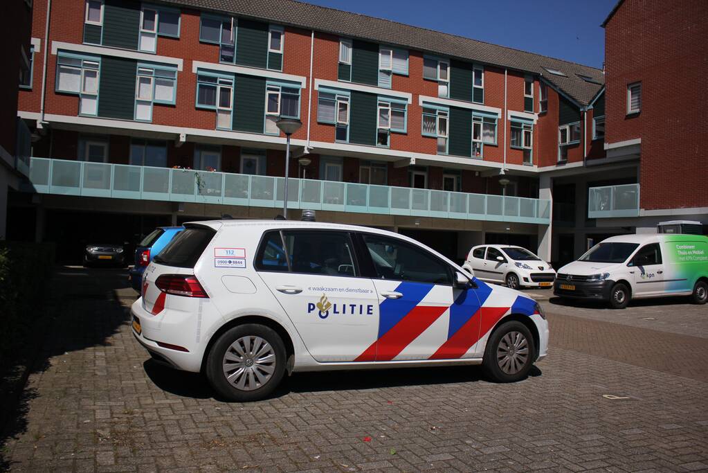 Grote politie-inzet voor incident