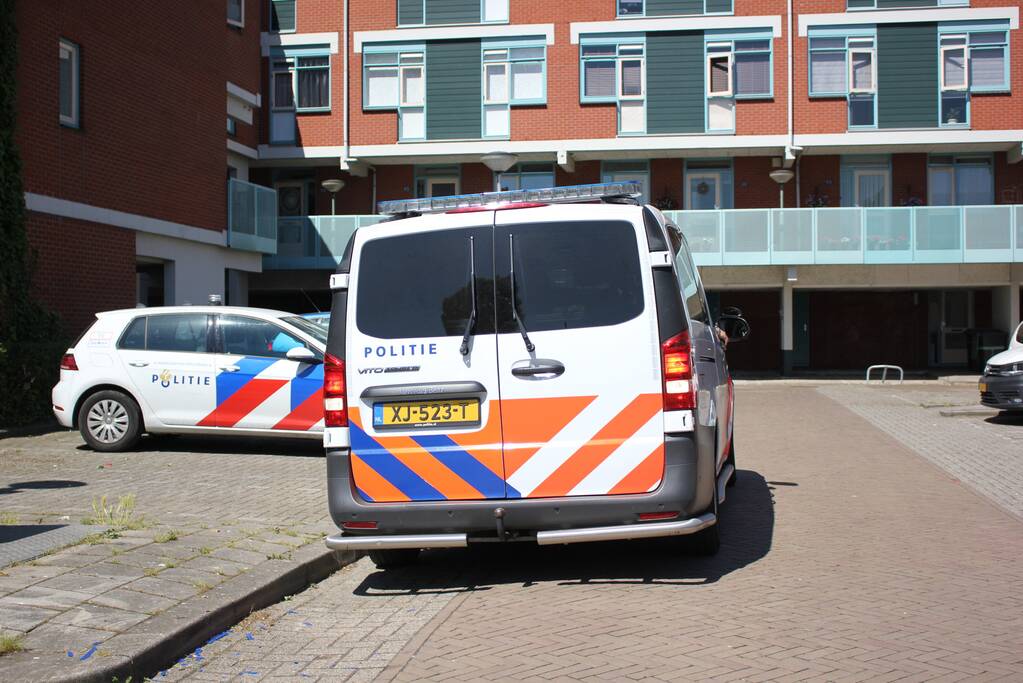 Grote politie-inzet voor incident