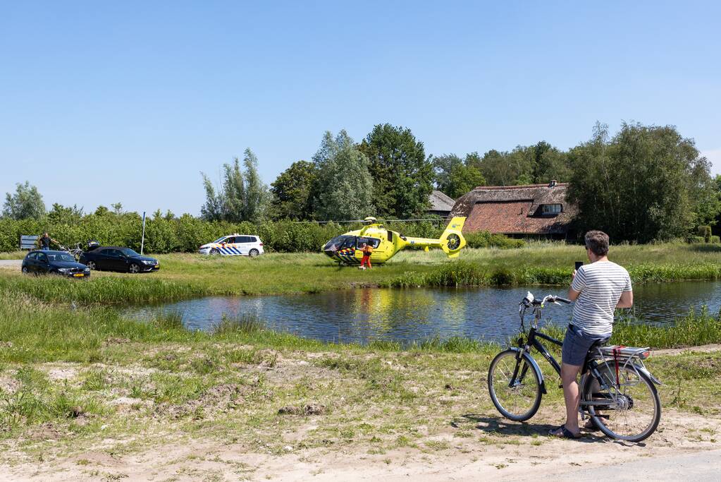 Traumahelikopter landt voor incident in Vathorst