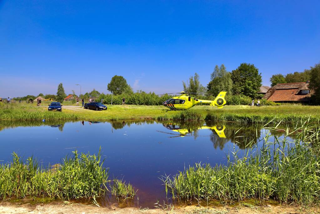 Traumahelikopter landt voor incident in Vathorst