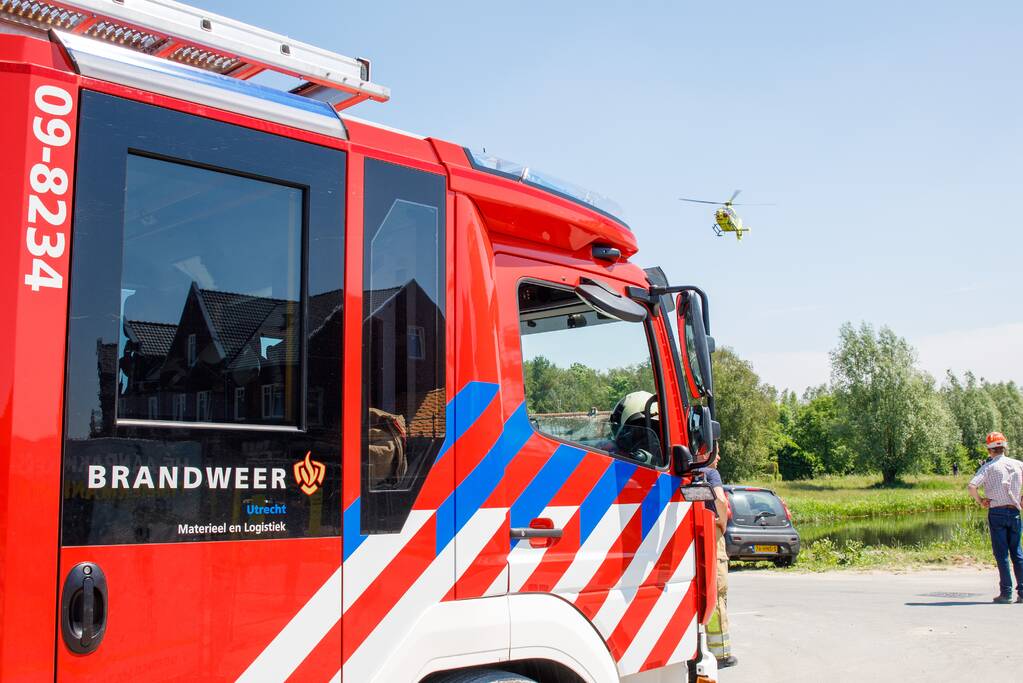 Traumahelikopter landt voor incident in Vathorst