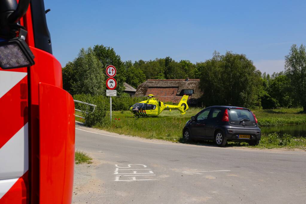 Traumahelikopter landt voor incident in Vathorst