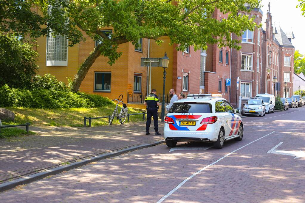Fietser gaat onderuit en raakt gewond