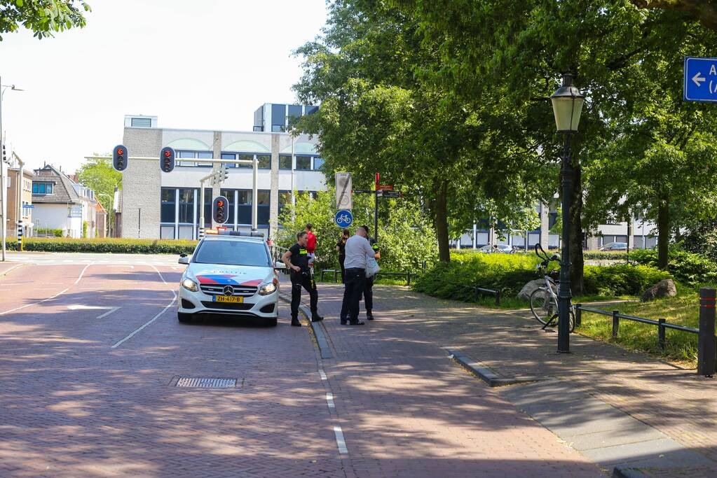 Fietser gaat onderuit en raakt gewond
