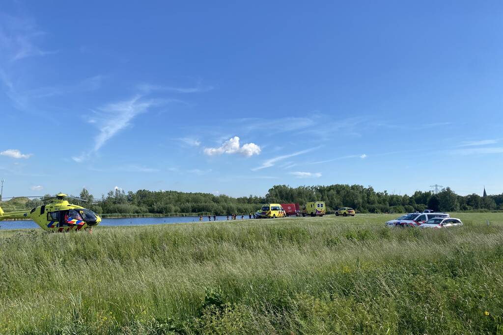 Grote zoekactie naar persoon te water