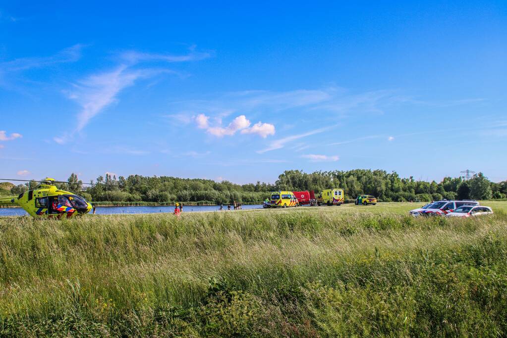 Grote zoekactie naar persoon te water