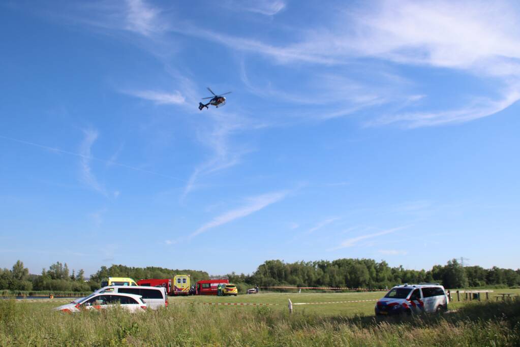 Grote zoekactie naar persoon te water