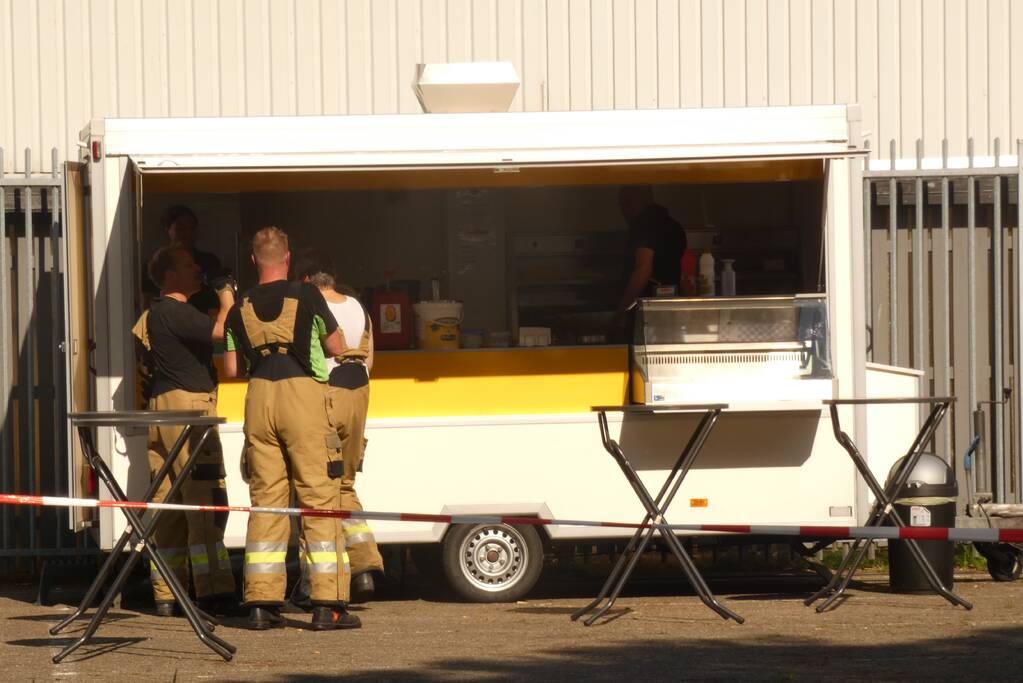 Brand in bedrijf snel onder controle