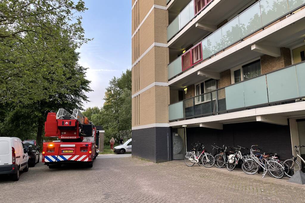 Onderzoek naar brandlucht in afzuiginstallatie