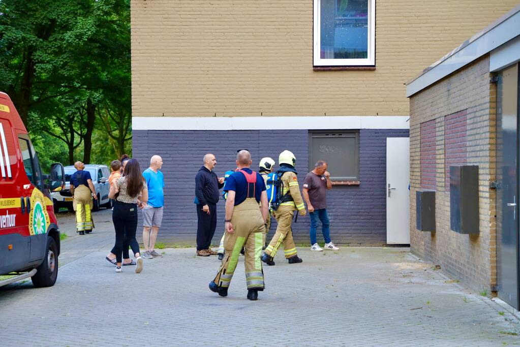 Onderzoek naar brandlucht in afzuiginstallatie