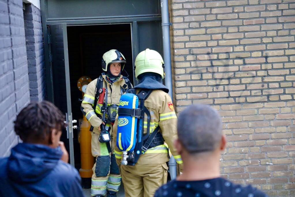 Onderzoek naar brandlucht in afzuiginstallatie