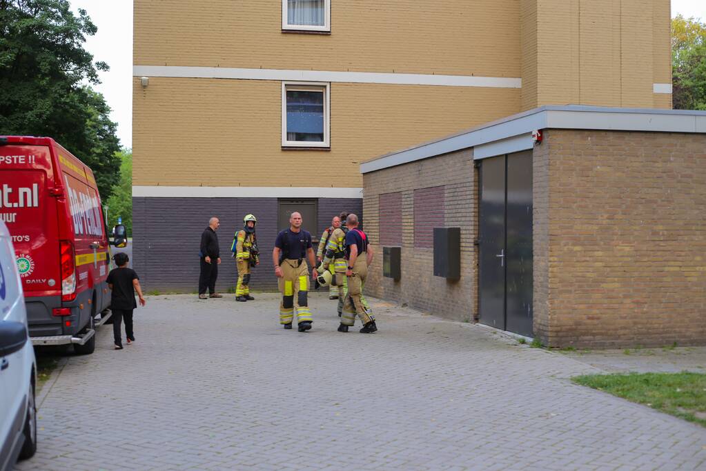 Onderzoek naar brandlucht in afzuiginstallatie