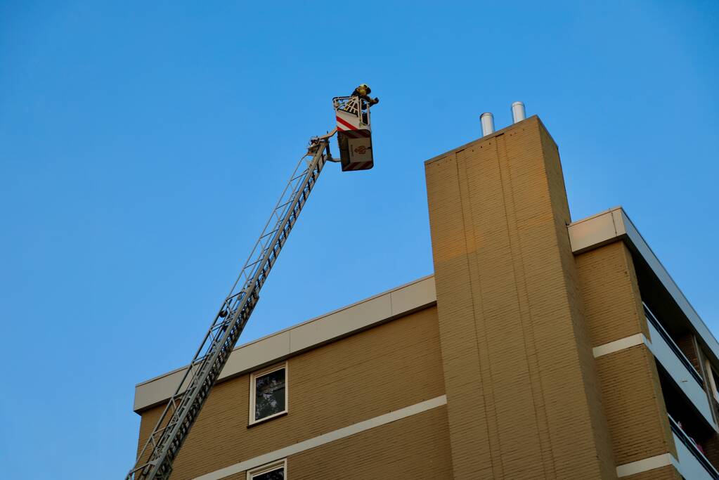 Onderzoek naar brandlucht in afzuiginstallatie