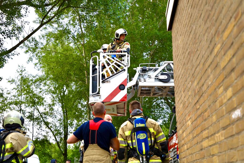 Onderzoek naar brandlucht in afzuiginstallatie