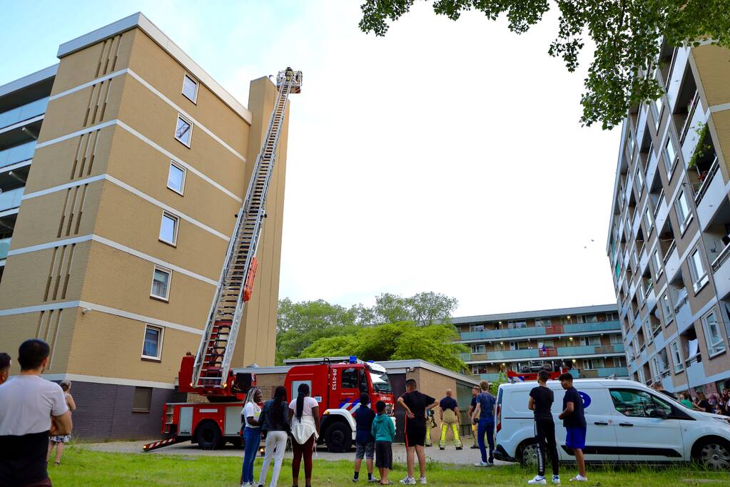 Onderzoek naar brandlucht in afzuiginstallatie