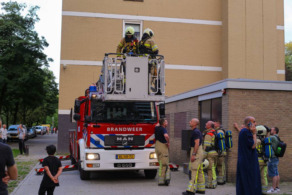 Onderzoek naar brandlucht in afzuiginstallatie