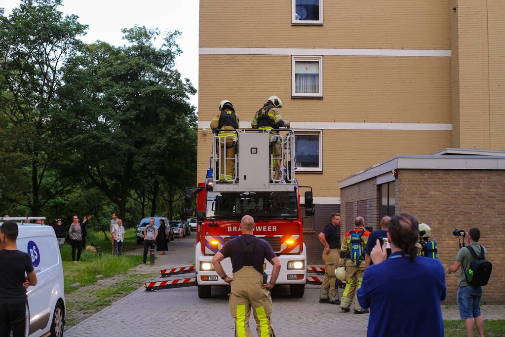 Onderzoek naar brandlucht in afzuiginstallatie