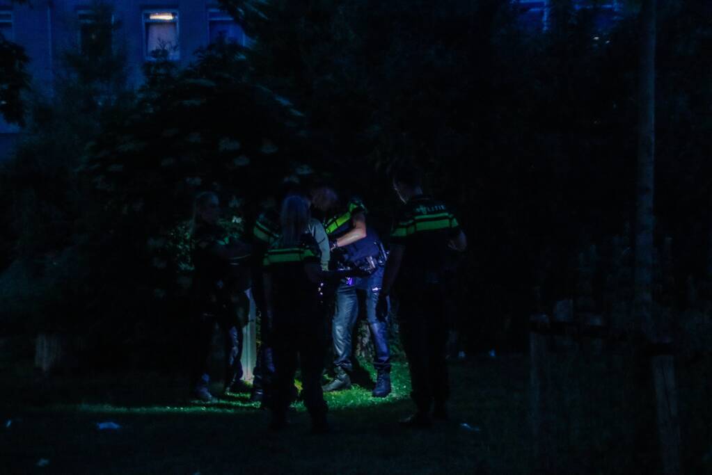 Persoon aangehouden na melding schietpartij