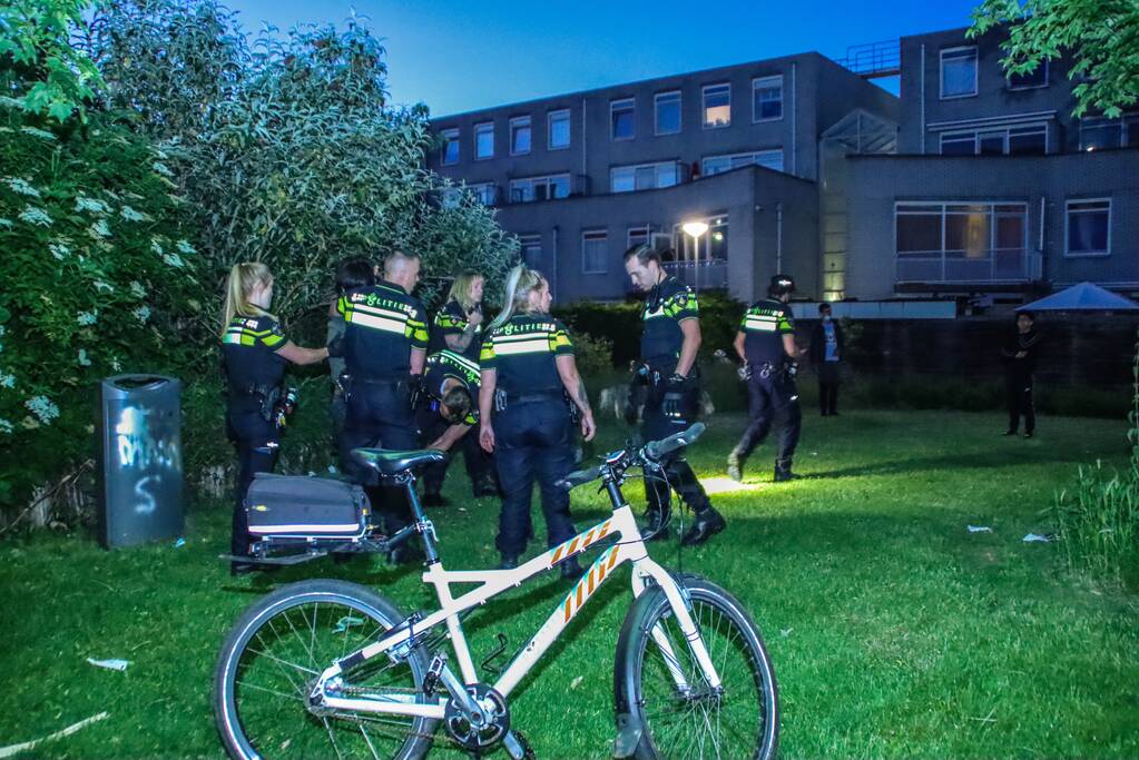 Persoon aangehouden na melding schietpartij