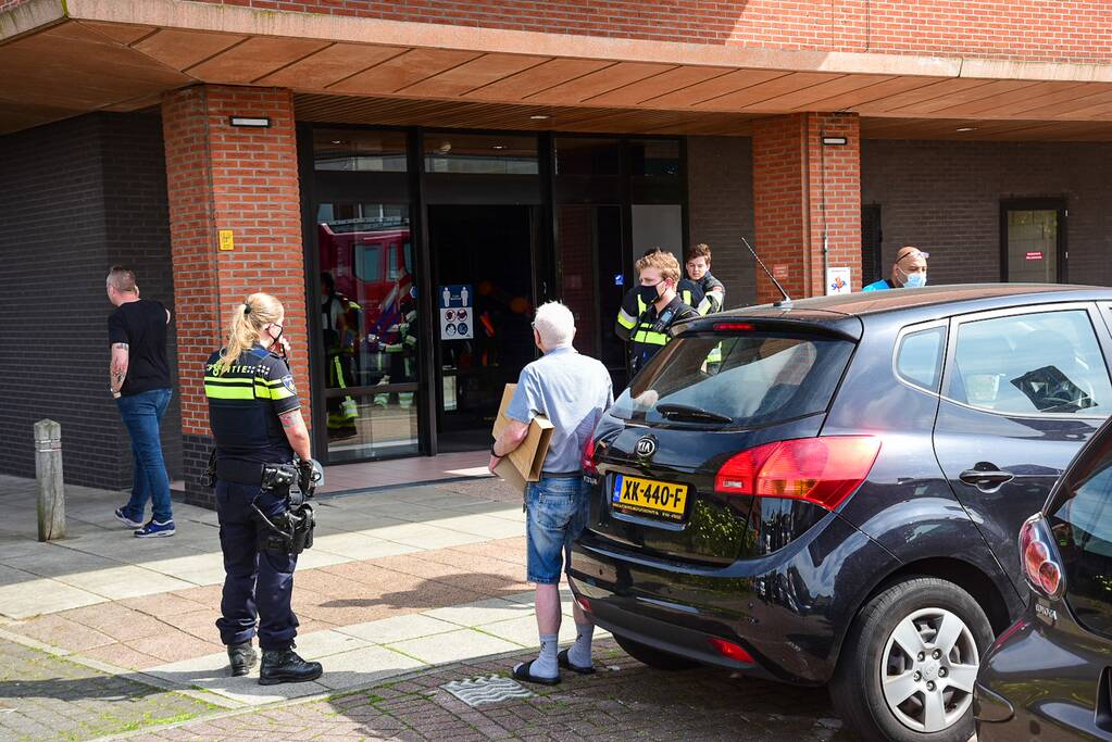 Groep jongeren veroorzaken ontploffing in appartementencomplex