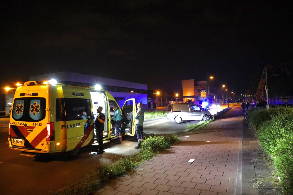 Bestuurder van bestelbus aangehouden na ongeval